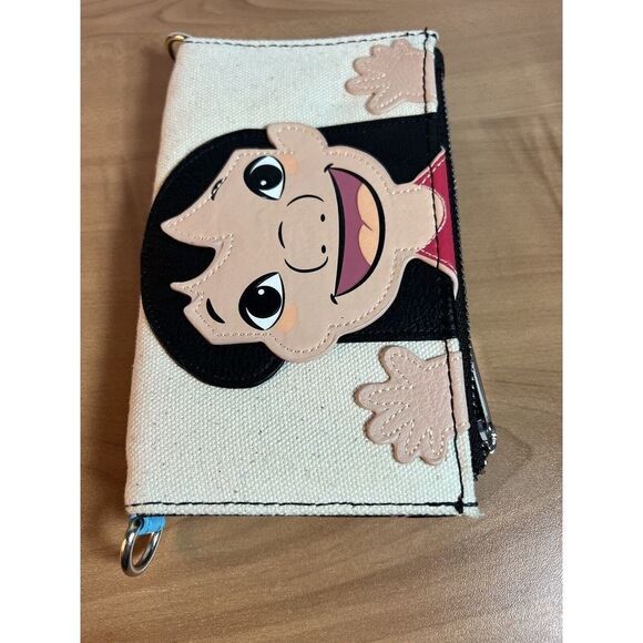 Loungefly Disney LILO & STITCH & Scrump Crossbody Bifold Wallet Missing Strap - Picture 3 of 8
